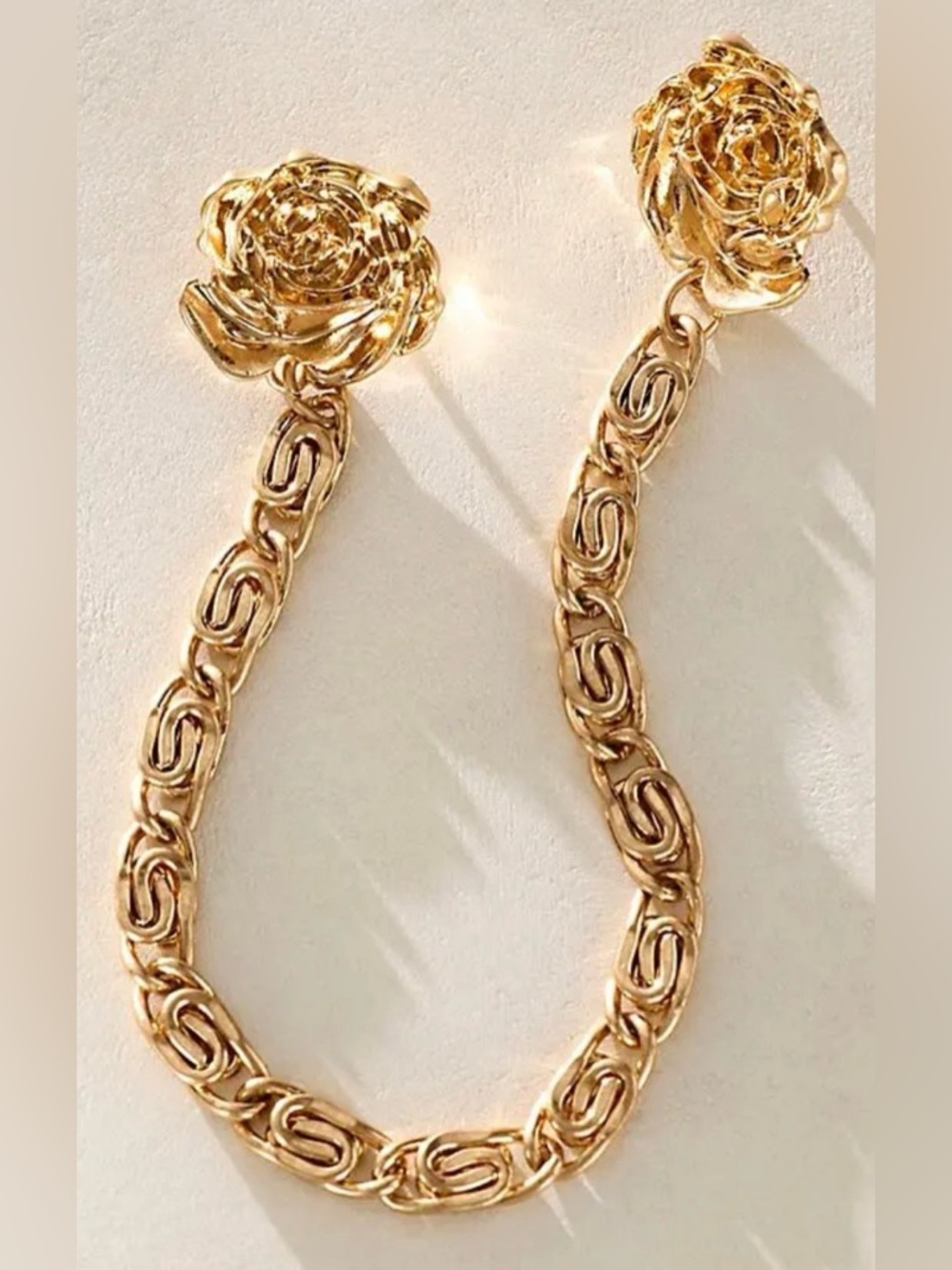 NEW Free People Chancellor Pin Brooch in Golden Rose 🌹 New - Picture 3 of 6